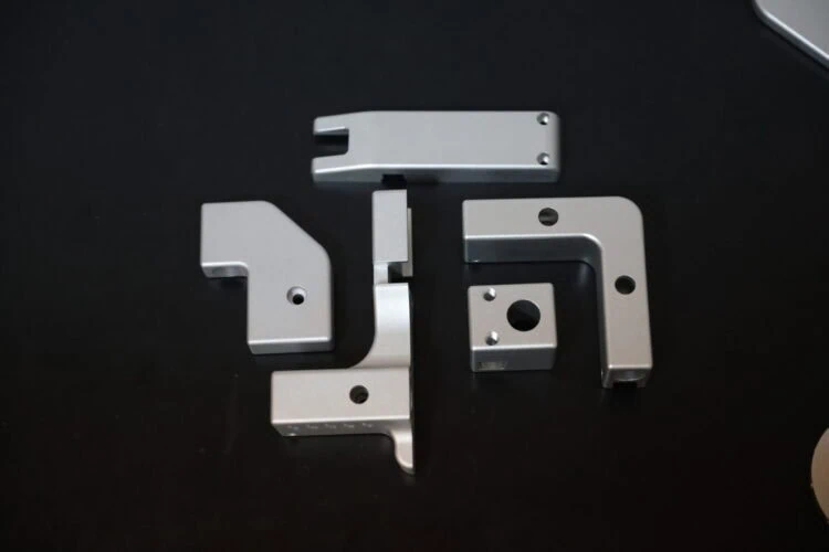 Natural anodized machining parts manufactured for BAMA Technology