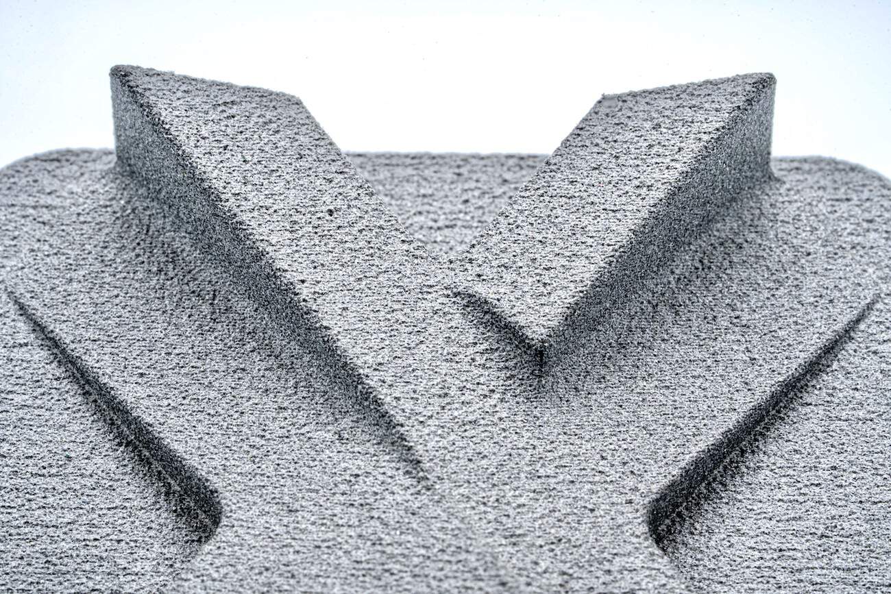 MJF PA 12, bead blasted