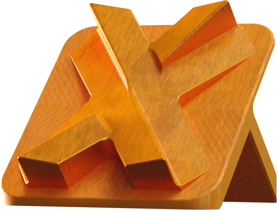 Anodising type II, orange