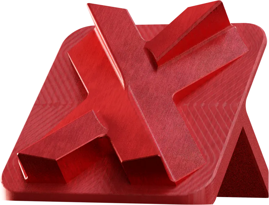 Anodising type II, red